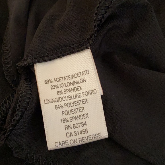 NWOT BCBGMaxAzria stretchy sleeveless evening dress with beautiful ruching. - Picture 15 of 16